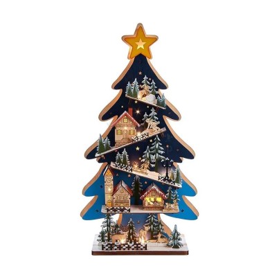 Деревянная ёлка 60 см - купить в Васютенках